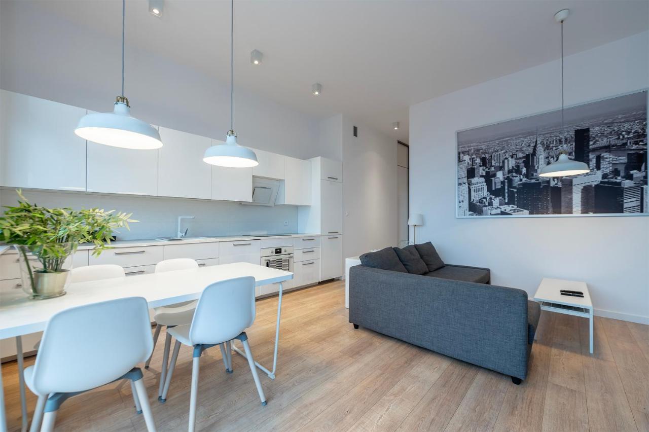 Penthouse With A View Of Lodz & Free Parking Appartement Buitenkant foto